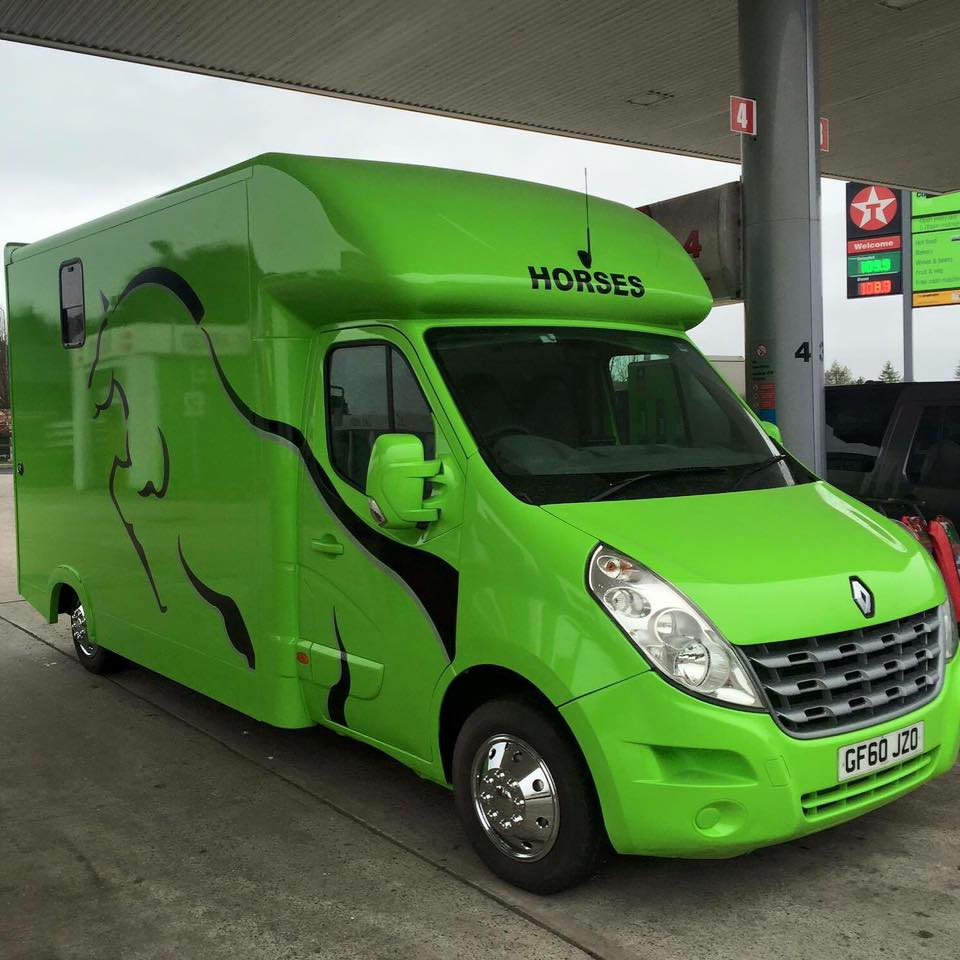 Lamborghini Green 3.5 ton Horsebox 